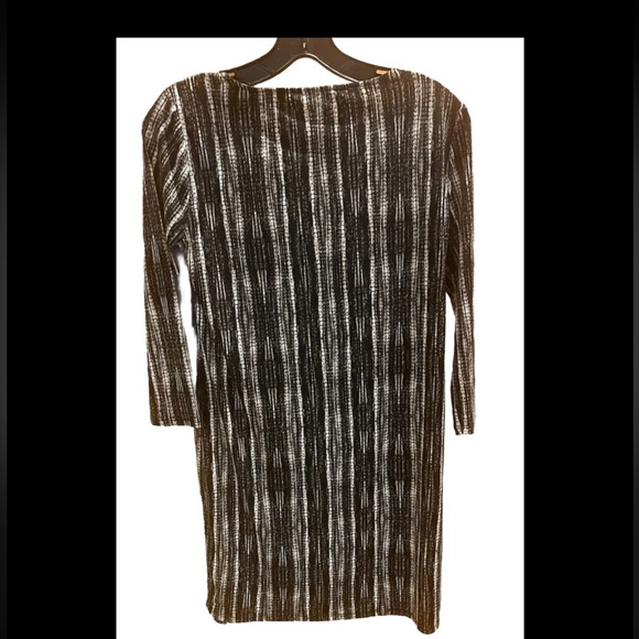 BCBGMAXAZRIA Striped Dress 3/4 Size XS - Picture 2 of 6